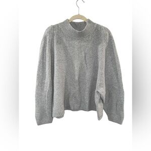 Old Navy Gray Crew Neck Sweater